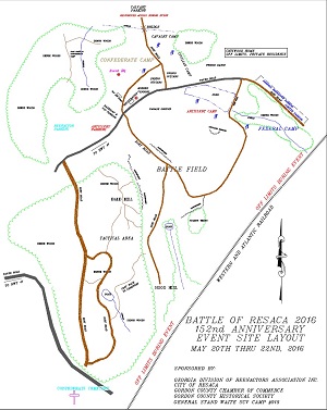 Reenactor Event Map